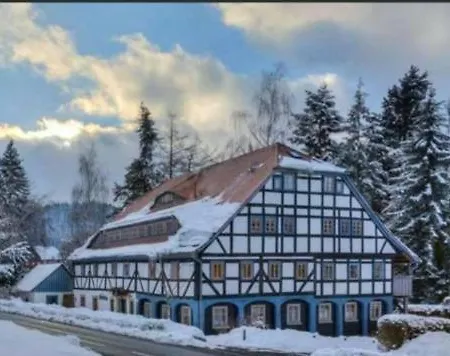 Haus Zur Alten Bimmelbahn Kurort Jonsdorf Esterno foto